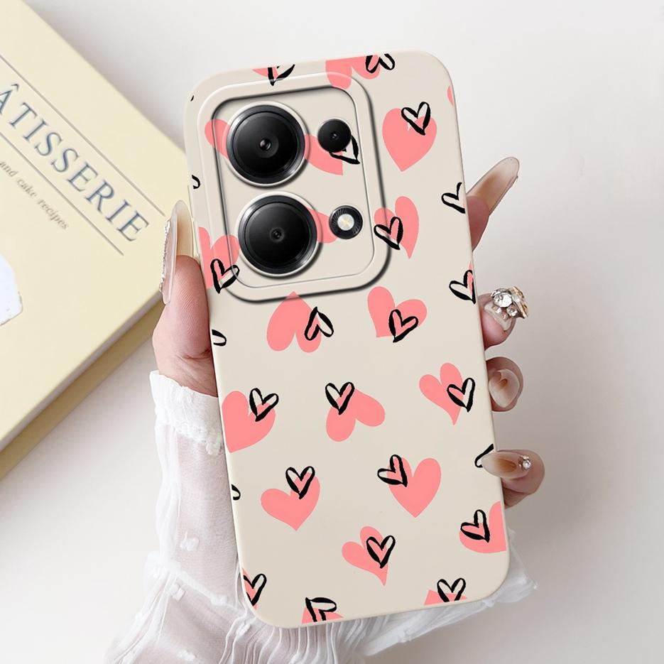 For Xiaomi Redmi Note 13 4G Case Note13 Pro Cute Fashion Candy Painted Cover Soft TPU Phone Case For Redmi Note 13 Pro Plus Bags