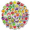 New 50 Cartoon Cute Fruit and Vegetable Man Graffiti Stickers Personalized Creative Tablet Decorative Stickers