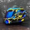 JIEKAI Flip-Up Motorcycle Helmet Women Couples Dual Lens Full Face Scooter Riding ABS Material