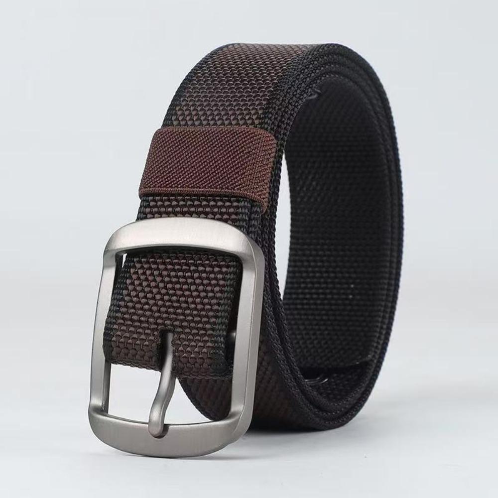 3.5cm Wide Woven Strap Belt 120cm Length Casual Belt For Men Adjustable Waist Belt  For Jeans