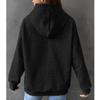 Women's Hoodie Loose Pullover Hooded Long Sleeved Hoodie Kangaroo Pocket Hoodie