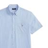 Polo Ralph Lauren SS26 Collegiate Style Short Sleeve Striped Button-Down Shirt Slim Fit Men Shirts 710B21345-004