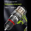 Brushless Electric Drill: Handheld Impact Drill, Multi-Function Hammer, and Rechargeable Screwdriver
