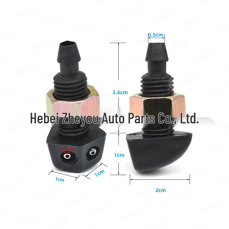 

Universal Car Windshield Washer Spray Nozzle for Ford, Honda, BMW, Buick, and Chevrolet Zhe You Auto Parts