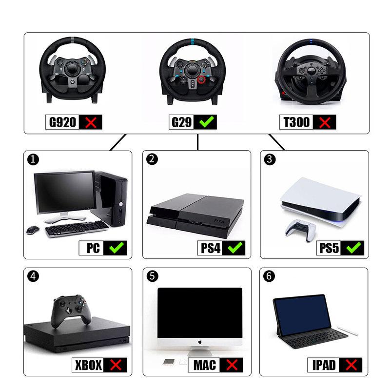 PS4 PS5 PC Aluminum USB Handbrake Three Color For SIM Auto Racing Games G29 Steel For PC Windows without accessory
