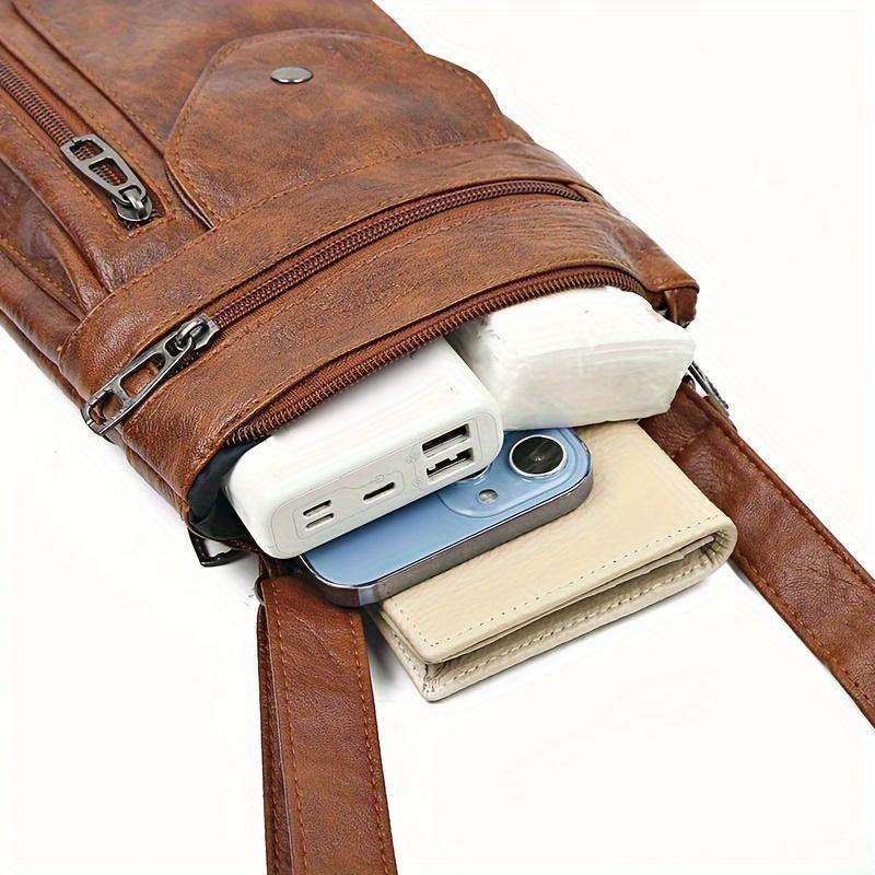 Korean Versi Simple Women's Portable Wallet, Fashi Retro Single Shoulder Crossbody Bags, Suitable for Commuting and Banquets