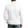 Maglione da Uomo Autunno Inverno a Treccia Monocolore Scollo a V Manica Lunga Casual Business Maglione Lavorato a Maglia