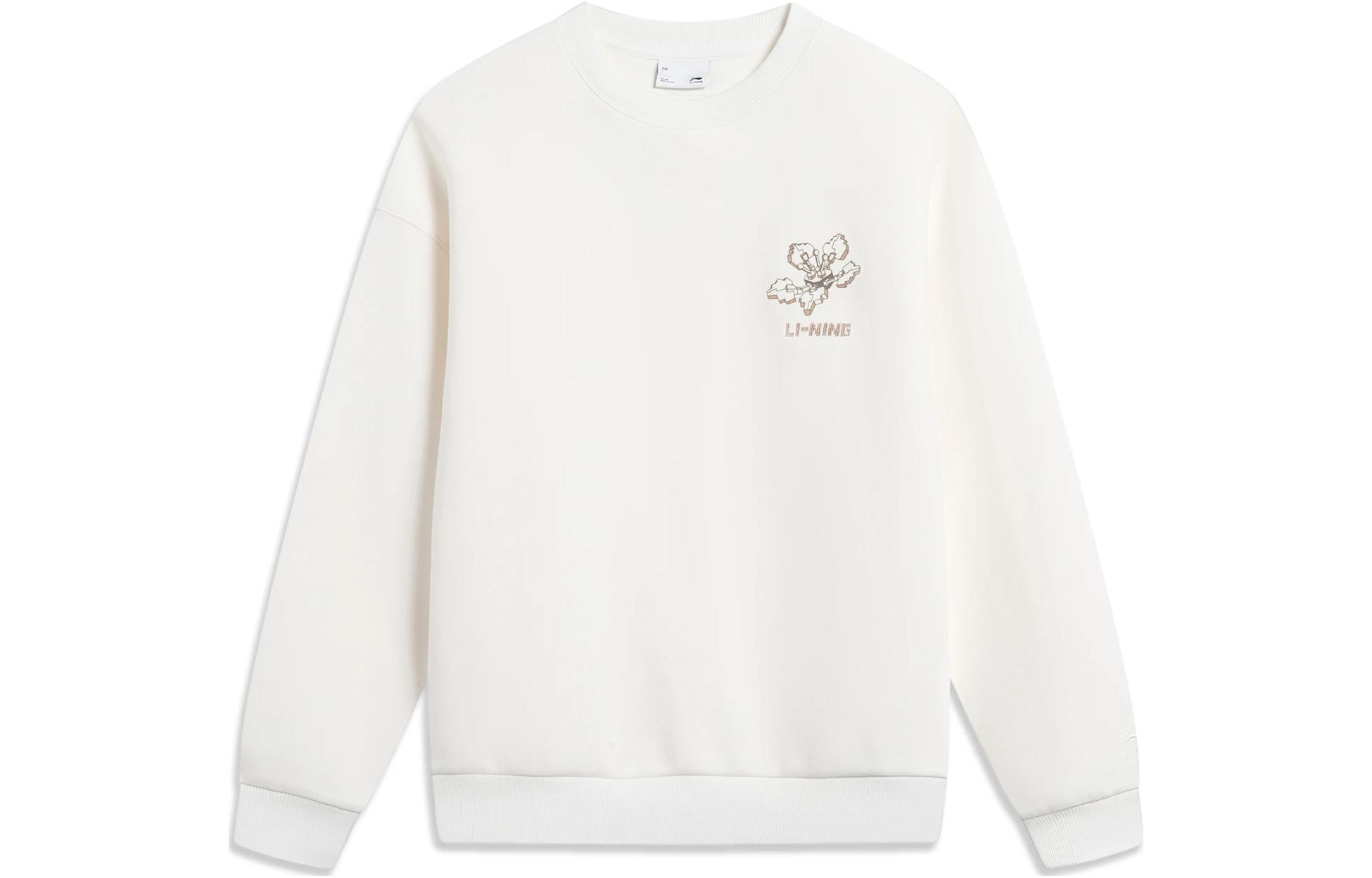 Свитшот женский Li Ning Sports Life Collection Цвет: Слоновая кость AWDT760-2 L