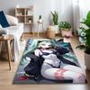 1pc Digital Printed Chair Rug for Home Office Use, Anime Demon Girl Portrait Carpet Appropriate for All Seasons, Soft Area Carpet