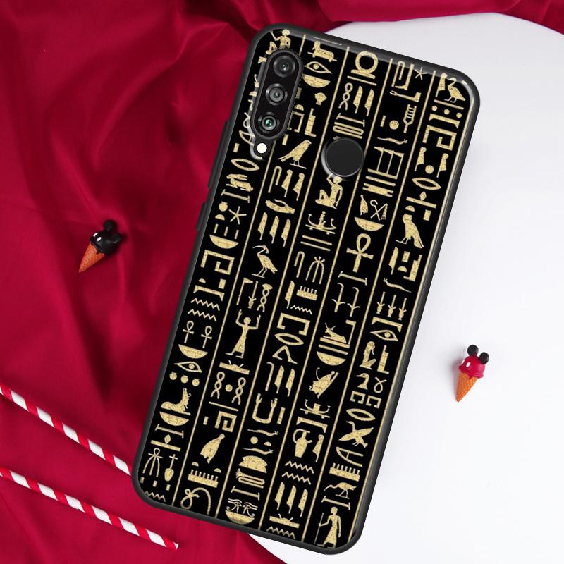 

Древнеегипетский иероглиф Для Huawei Nova 12i 11i 8i 12s 9 10 SE Y90 Y60 Y70 Y72 Y61 Y91 P20 P40 P30 Lite P60 Pro Чехол Huawei Nova 12s