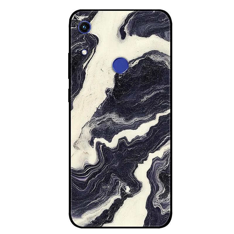 For Huawei Y6S Y6 2019 Case Marble Soft Matte Silicone Back Cover For Huawei Honor 8A Pro Y6 S Y6 Prime 2019 Full Phone Shell