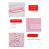 For Nintendo Switch/Switch OLED Pink Cat Claw Protective Travel Carry Bag with Mesh Pocket EVA Cute Hard Carrying Case