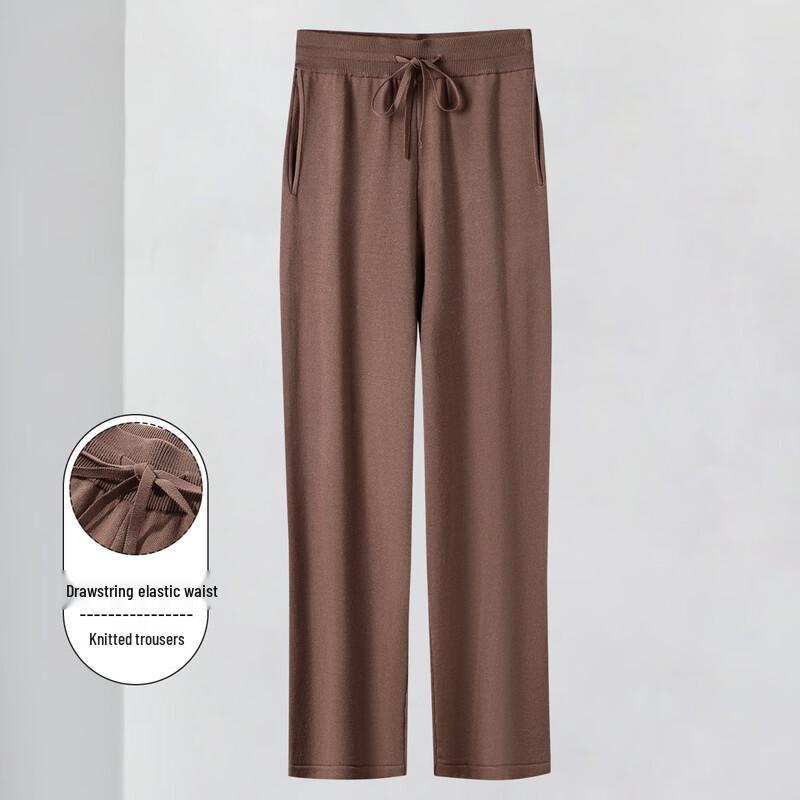 

Luozhi Men s Autumn Knit Straight-Leg Pants 2XL / 185