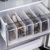 1pc Fridge Storage Box Organizer Fresh Keeping Fridge Freezer Meat Vegetables Fruits Sealed Box Container Heatable