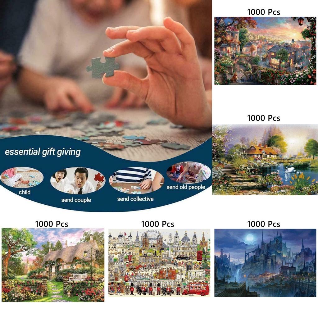 Adult Jigsaw Puzzle 1000 Pieces Paper Material Home Decor Friendship Activity Unique Gift Learning Inspiration