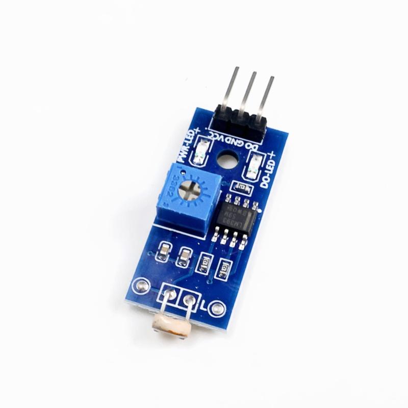 5/10PCS Photosensitive Sensor Module 3Pin 3.3V-5V Photoresistor Light Detection Resistance Module Photo Resistor for Arduino