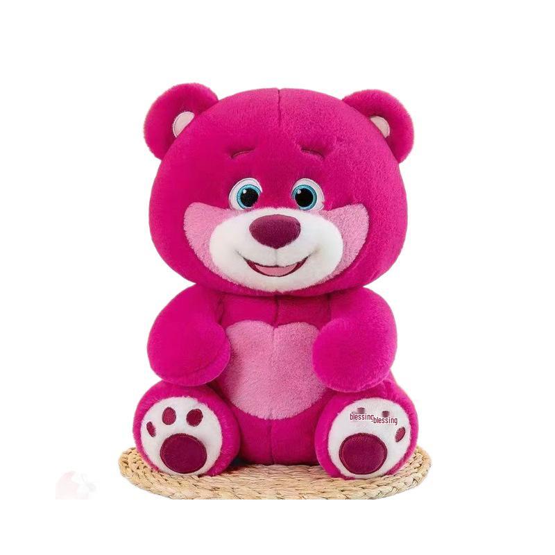 New Candy Color Teddy Bear Plush Toy: Cute Small Bear Doll Cushion for Bedtime Companion