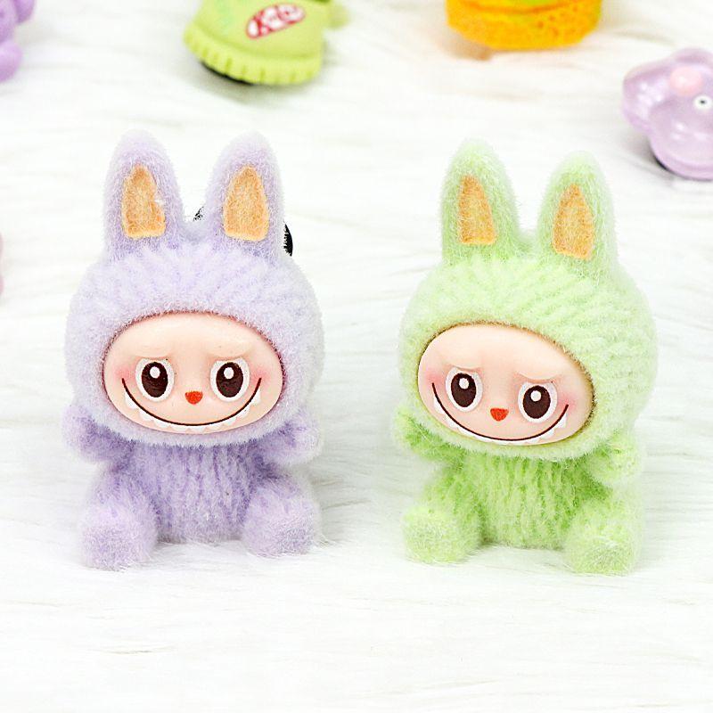 Labubu Háromdimenziós Kiegészítők Hozzáillő Lyukacsos Cipőcsatokkal, Népszerű Kiegészítők, Divatos és Személyre szabott Cipődísz Ajándékok