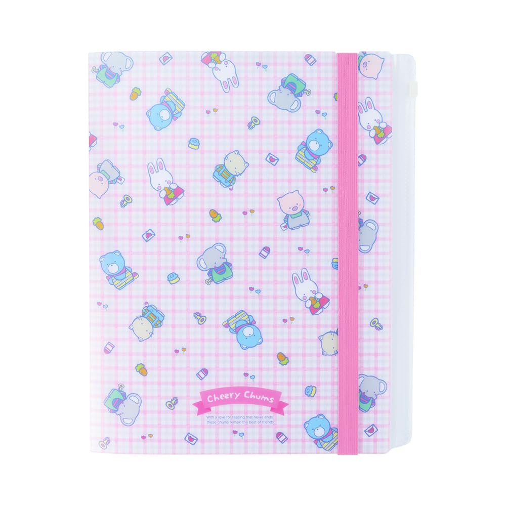Stationery Sanrio Character Clear File with Retro Sanrio Characters Cheery S2140926 Sun-Star Band, Chum,