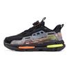 Anta Kids Cement Nemesis Non-Slip Shock Absorbing Wear-Resistant Low-Top Running Shoes Kids Running Shoes Silver Black 312248808-7