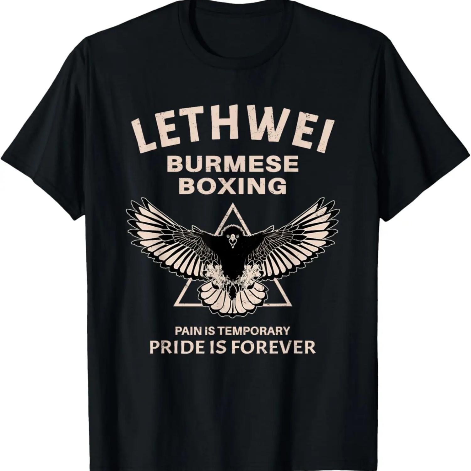 

Lethwei Burmese boxing eagle, Lethwei Fighter T-Shirt XXXXXL чорний