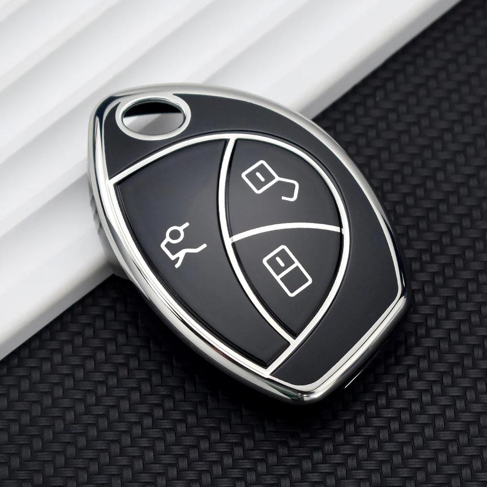 Tpu Smart Remote Car Key Shell Fob Cover Replacemen Case For Toyota Malaysia Truguard Vg Alarm Cobra 2/3 Buttons