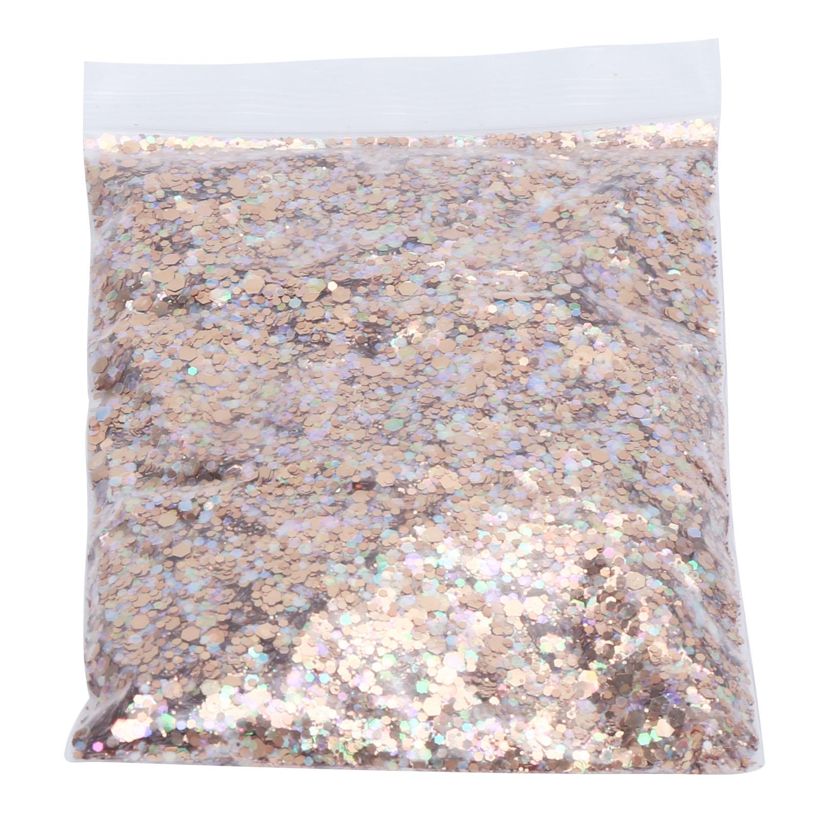 

Блестки для ногтей PET Dream Bronze Color шестиугольные смоляные блестки для макияжа и дизайна ногтей MHB‑22400