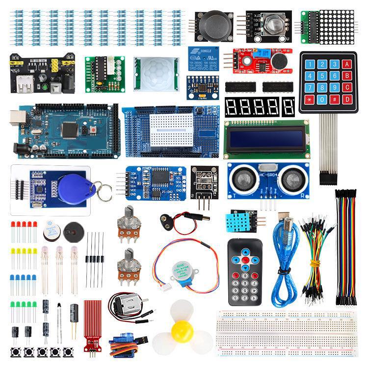 

Mega2560 Оновлений набір для навчання крокового двигуна з коробкою MEGA Improved Kit CH340G