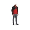 Under Armour Serie Woven Felpa con Cappuccio Mezza Zip Color Block Uomo capispalla Rosso Lucido 1366301-839