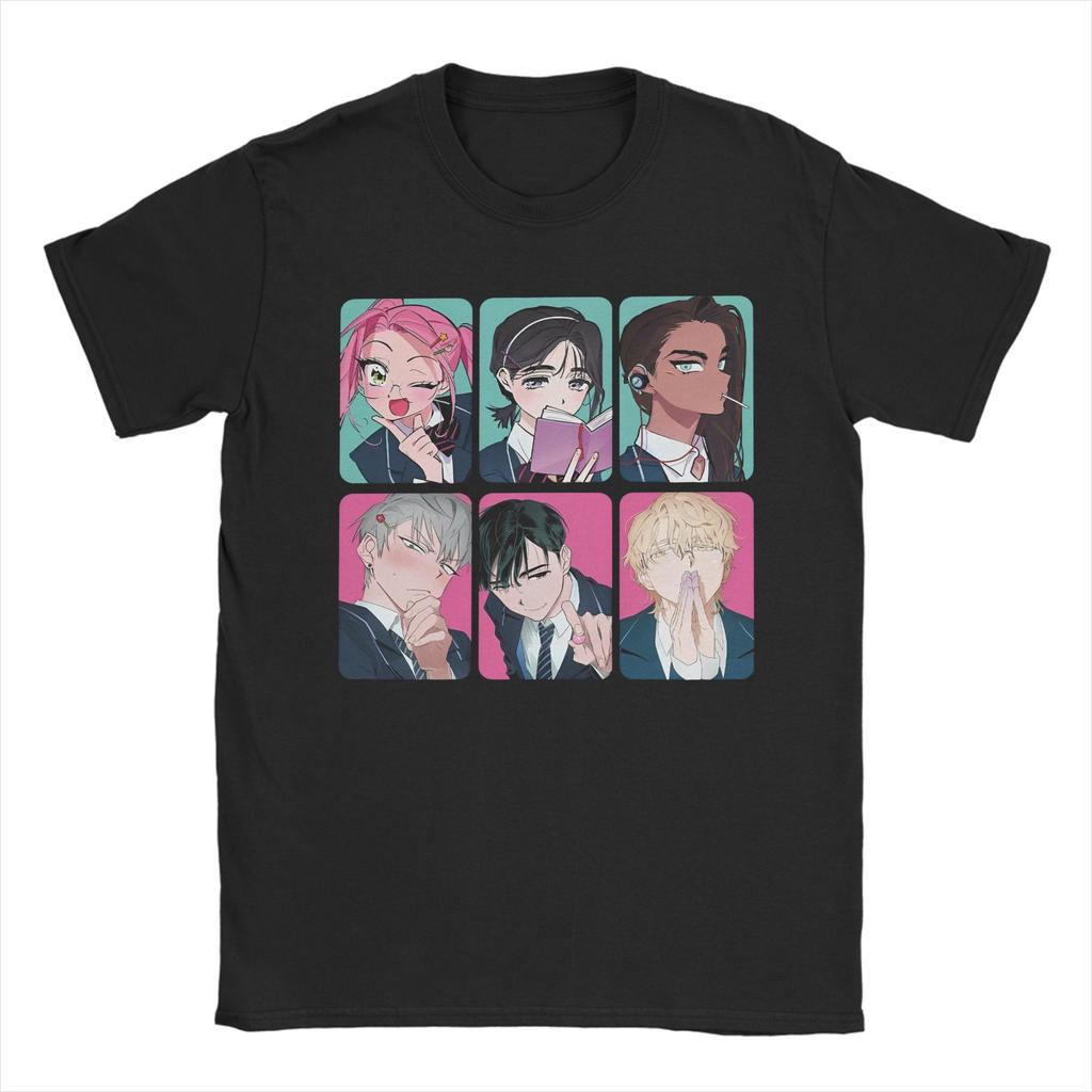 Alien Stage Anime For Unisex Unisex T Shirts Mizi Sua Till Ivan Hyuna Luka Unique Short Sleeve Tshirt Cotton Plus Size Clothing