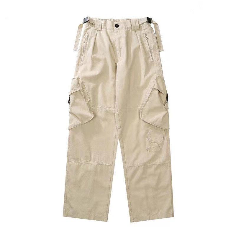 Buy Casual Cargo Pants Low Waist Vintage Grey Loose Streetwear Baggy