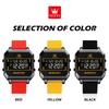 Silicone Strap Fashion Men Wristwatch Waterproof Digital Quality Multifunctional Watches for Men Calendar Luminous