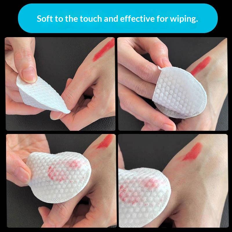 High-quality Disposable Cotton Pads 120pcs for Quick Makeup Touch-up