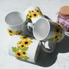 ec212-Design Mug 4p-Sunflower Flower