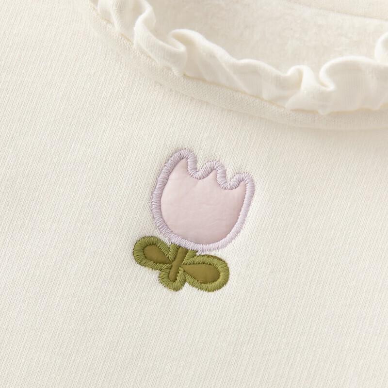 David Bella Mädchen Fleece Langarm-T-Shirt