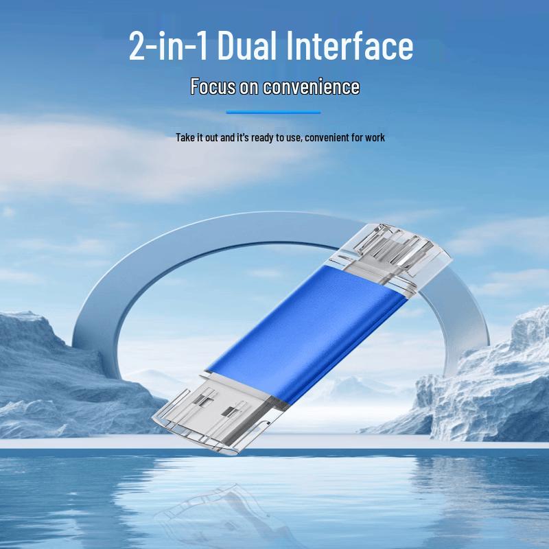 OLOEY Dual-Interface USB Flash Drive for Phones & PCs