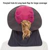[Bassdash] Women's Fishing Hat - Water-repellent, UPF50+ UV Protection, Quick-drying, Lightweight Cap - Fishing, Sun Hat, Farming, Hiking (Rose Pink/D