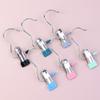 5pcs Stainless Steel Clothes Drying Hanger Antislip Clothes Clips Portable Hangers Clip  Home