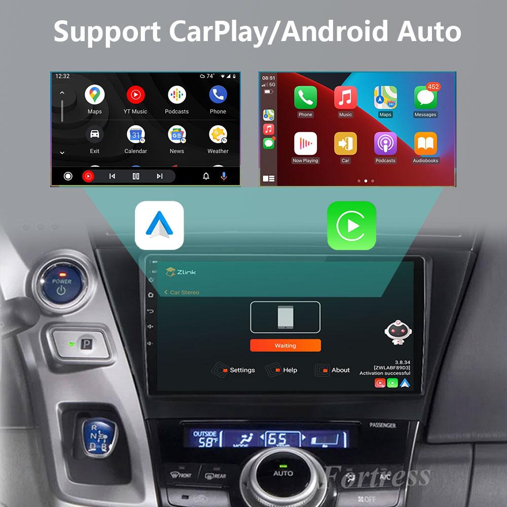 Car Radio Android For TOYOTA PRIUS V PLUS ALPHA 2012-2017 LHD/RHD Multimedia Video Player Bluetooth 5G DVD Wifi USB GPS Display