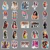 KATSEYE Girl Group Waterproof Stickers (50 Sheets) – Star Idol Merch for DIY Decoration, Thermos, Laptop, and Phone.
