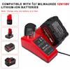 Professional M12-18C Li-ion Battery Charger for Milwaukee 12 V 14.4V 18V C1418C 48-11-1815/1828/1840 M18 M14 M12 Lithium Battery