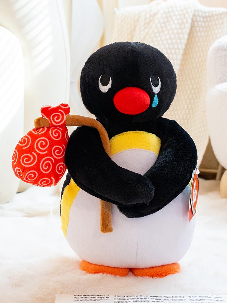 Bambole di peluche Pingu Pinguino Divertenti Carine Regalo di Halloween Natale Compleanno Per Bambine Atmosfera Festiva Ciondolo per Borsa Chiavi Per Amici