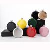 Round 5oz Stainless Steel Hip Flask Paint Whiskey Wine Bottle Alcohol Liquor Pocket Flagon Colorful