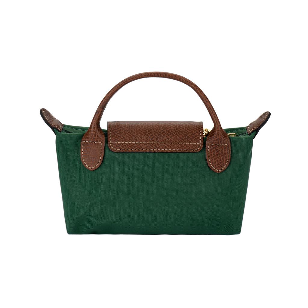 Longchamp Le Pliage 17 Brand Logo Minimalist Fashion Zipper Closure Nylon Dumpling Tote Bag Women tote bag British-Green 34175089P95