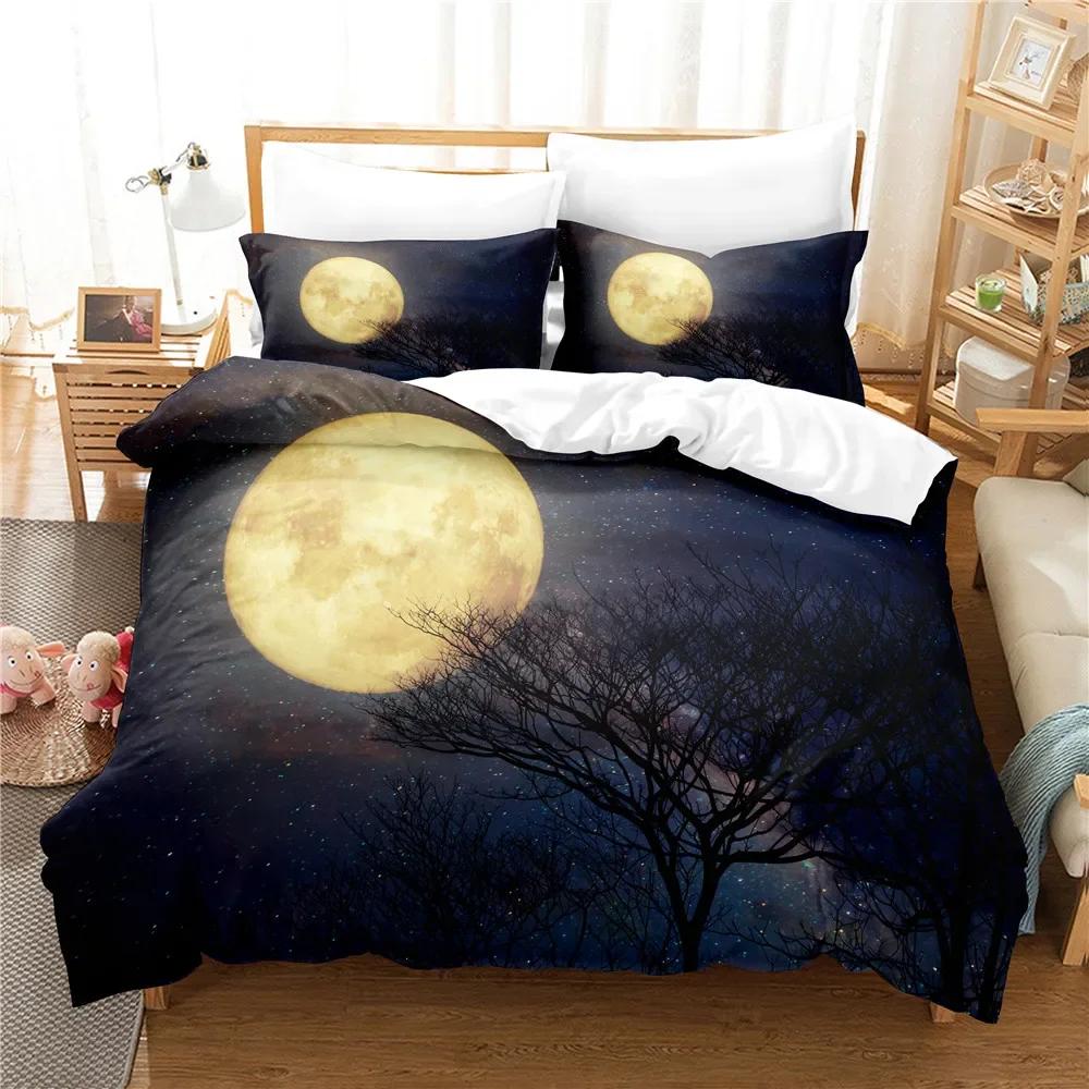 

Comforter Black Starry Sky Bedding Set Adults Winter S Kidstwin Full Queen King Bedroom Set Galaxy Housse De Couette Comforter (quilt)-EU Single(135*200cm)3pcs