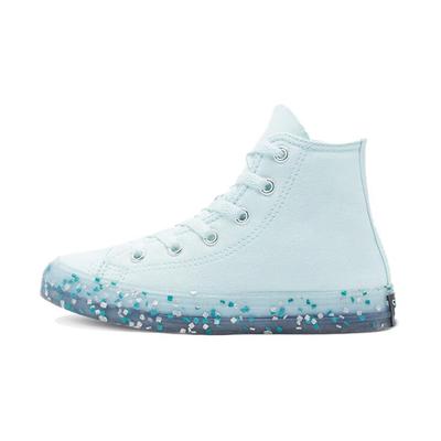 Chaussures en toile Chuck Taylor All Star Hautes Baskets Menthe Bleue pour Enfants 670173C