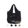 Tote Bag Ladies Foldable Reusable Polyester Shoulder Carrying Bag For Daily Use