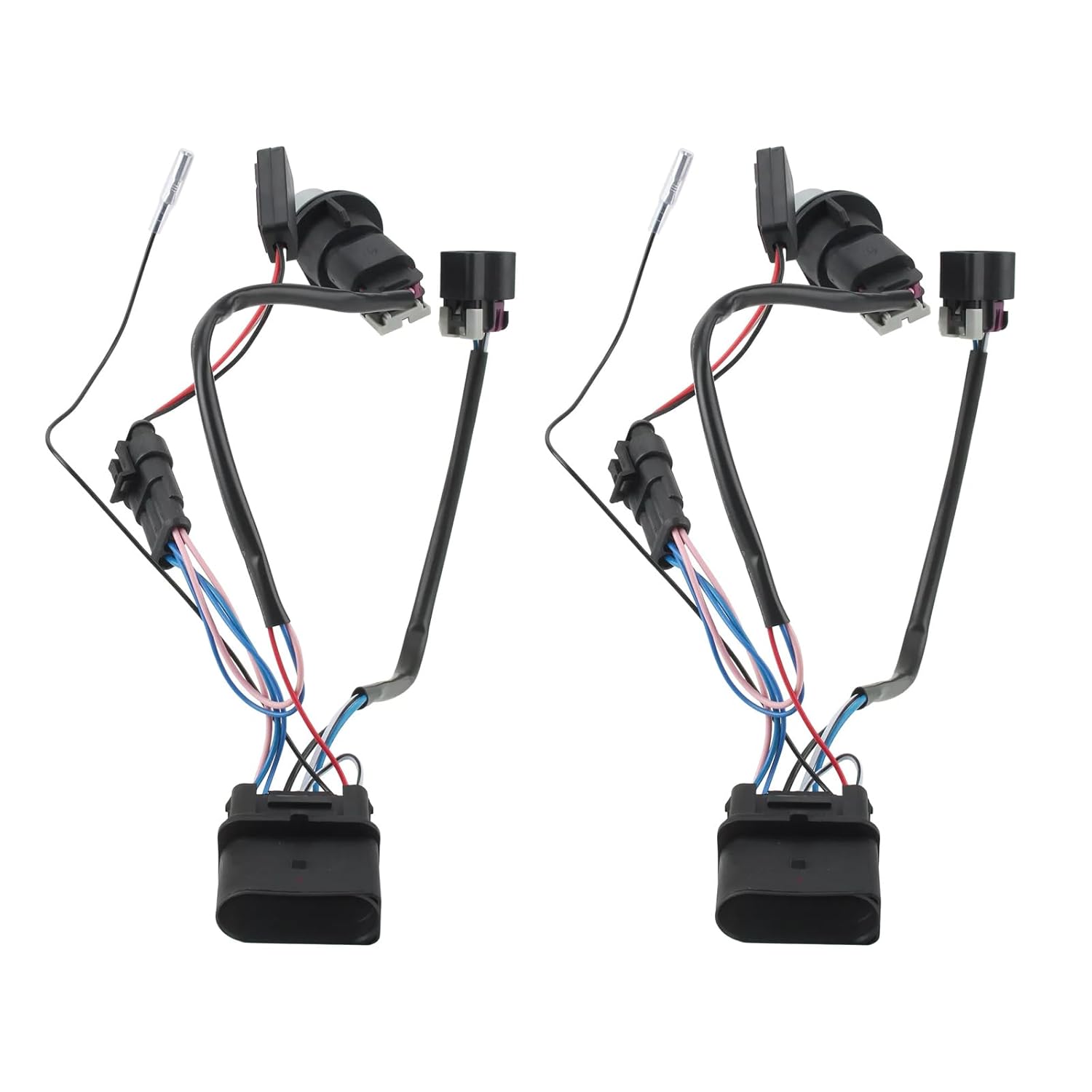 810003 Conversion Wiring Harness Kit for Dodge Ram 1500, 2500, 3500 2013-2018 Headlight, 2pcs