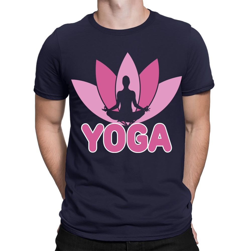 Yoga Cool Peace Workout Gym Fitness Exercise Training Mens Womens TShirtsTA56 2XL