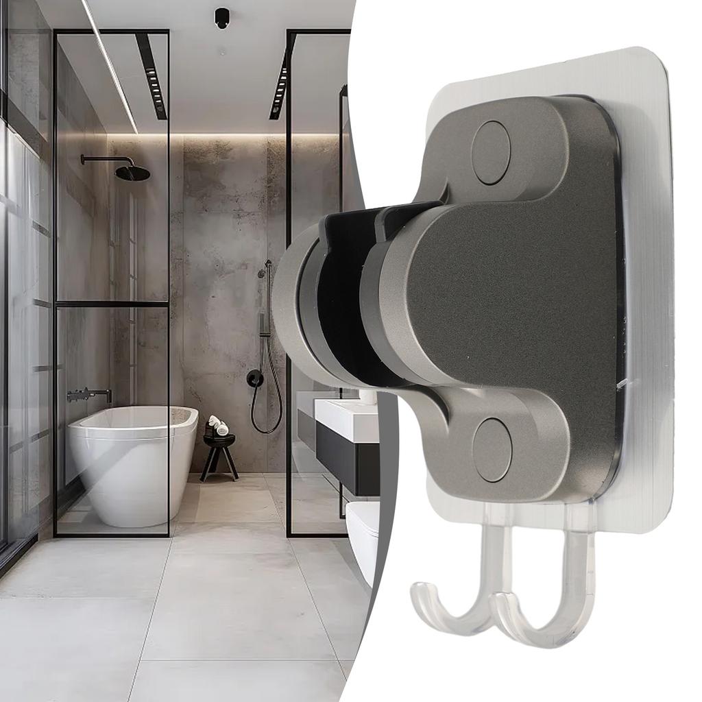Adjustable No Punch Shower Head Bracket Adjustable